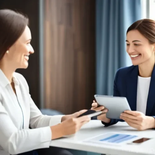 건강관리사와 협업 가능한 직업군 - **Personalized Wellness Coaching Session**
    "A female health manager, mid-30s, with a warm, encou...